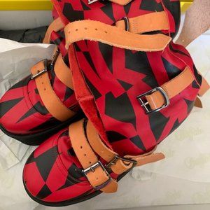 VIVIENNE WESTWOOD X BUFFALO PLATFORM PIRATE BOOTS